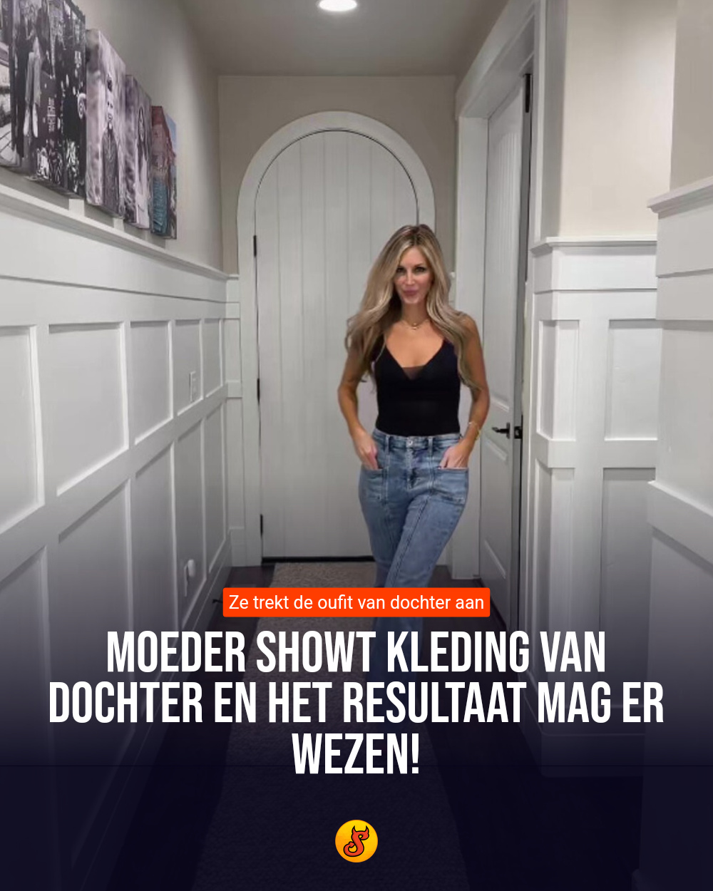 Moeder showt kleding van dochter en het resultaat mag er wezen!