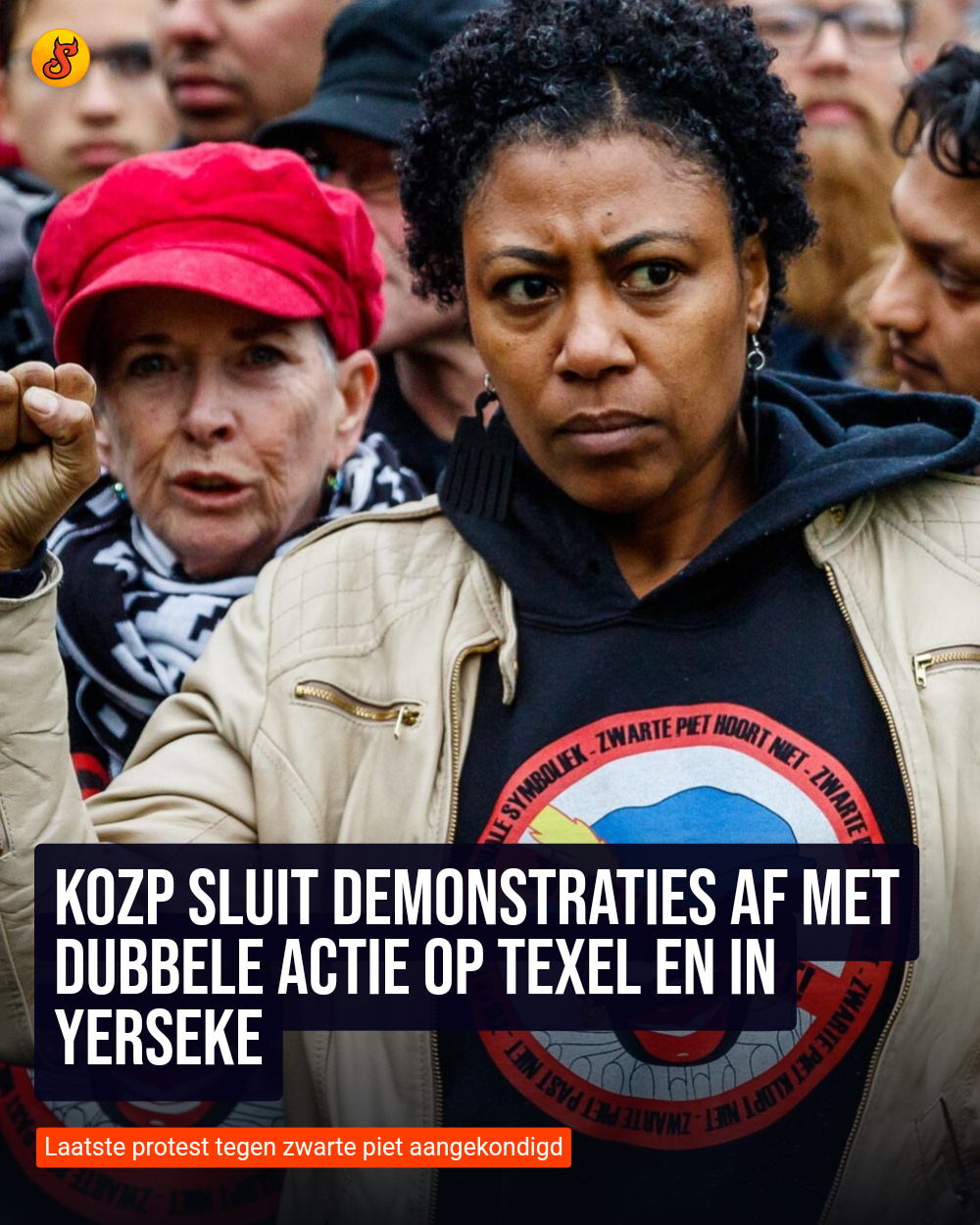KOZP sluit demonstraties af met dubbele actie op Texel en in Yerseke