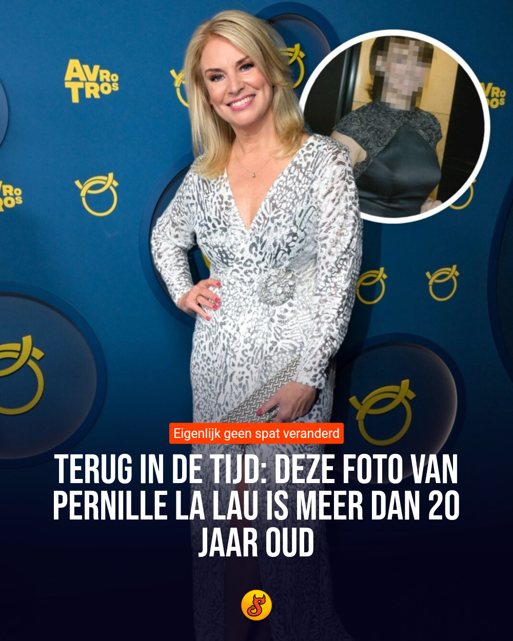 Terug in de tijd: Deze foto van Pernille La Lau is meer dan 20 jaar oud