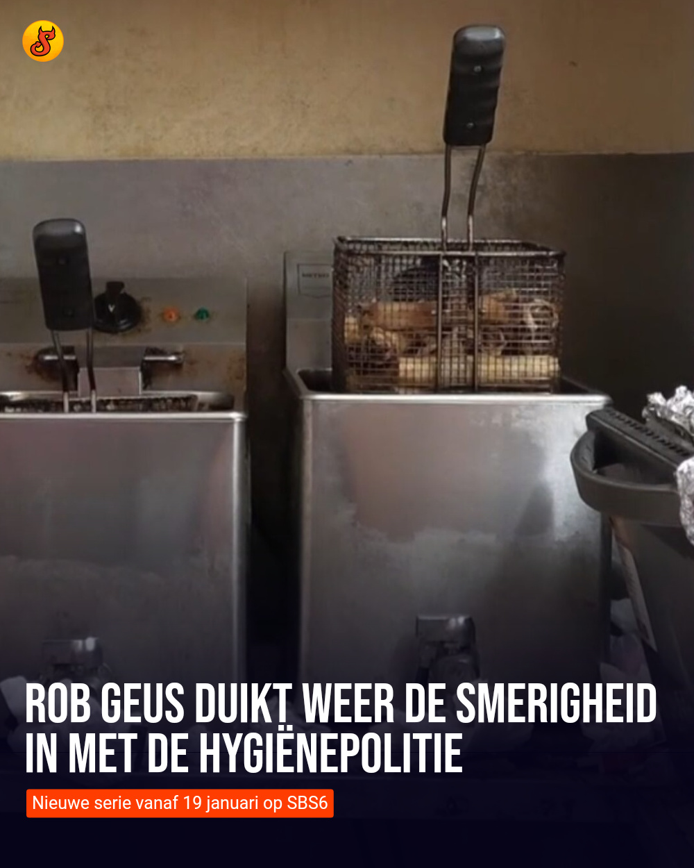 Rob Geus duikt weer de smerigheid in met De Hygiënepolitie