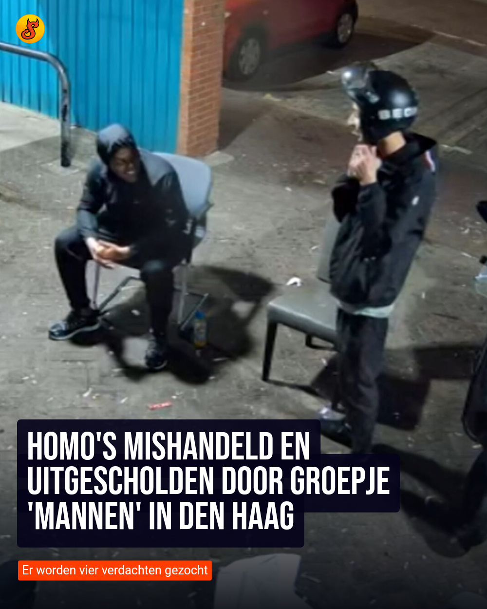 Homo's mishandeld en uitgescholden door groepje 'mannen' in Den Haag