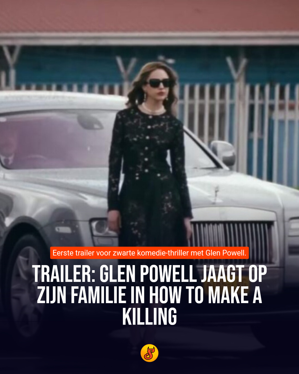 Trailer: Glen Powell jaagt op zijn familie in How To Make A Killing