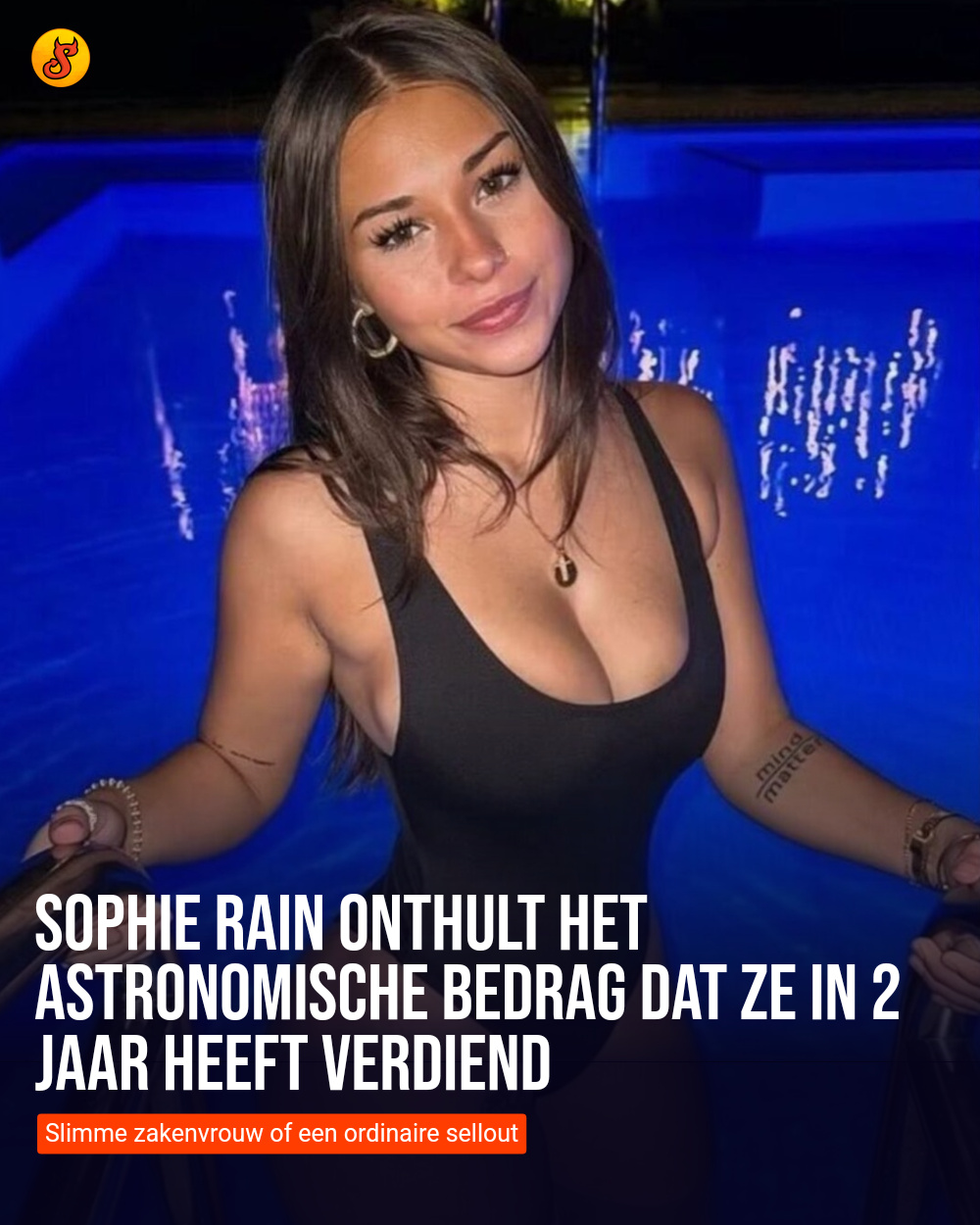 Sophie Rain onthult het astronomische bedrag dat ze in 2 jaar heeft verdiend