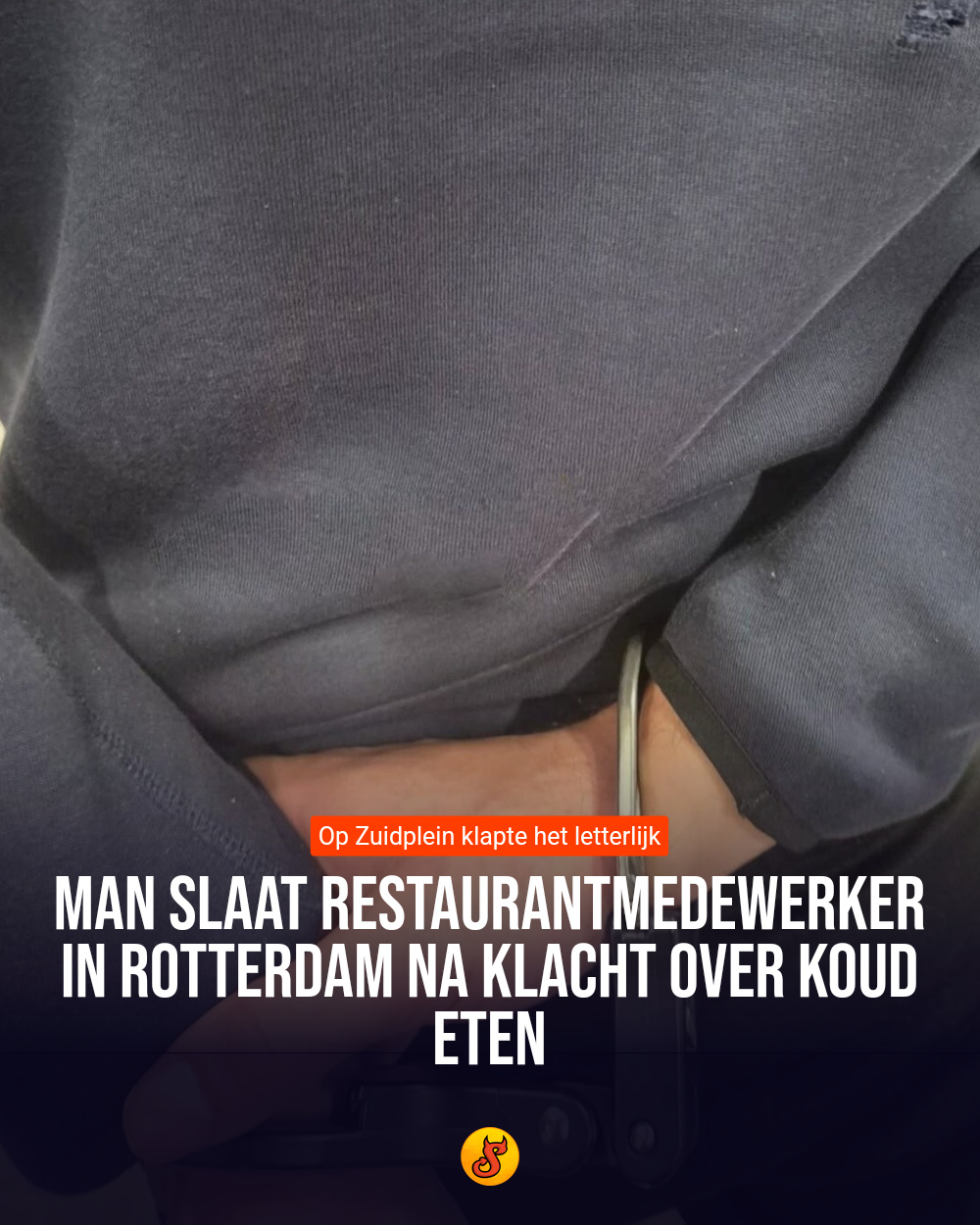 Man slaat restaurantmedewerker in Rotterdam na klacht over koud eten