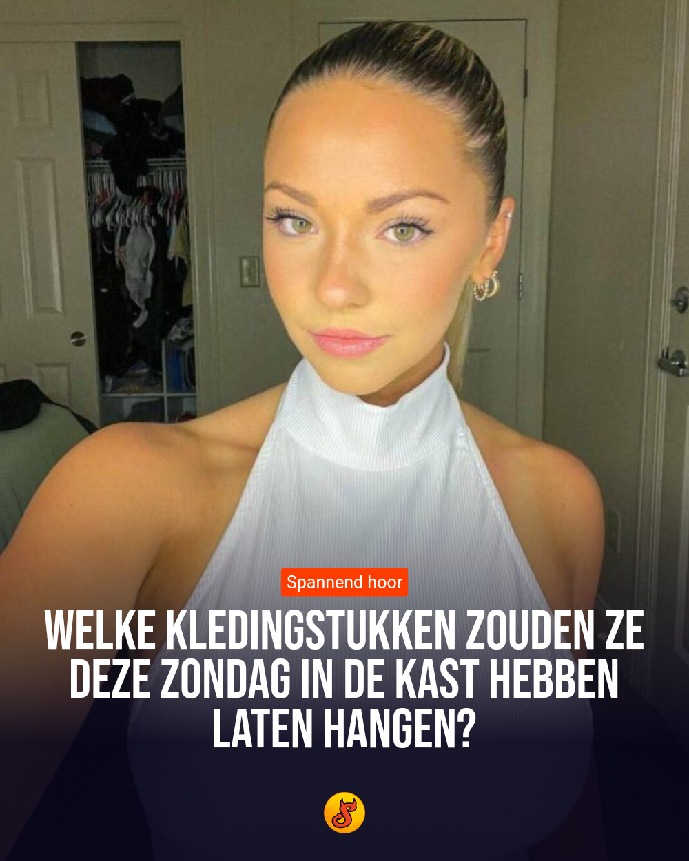 Welke kledingstukken zouden ze deze zondag in de kast hebben laten hangen?