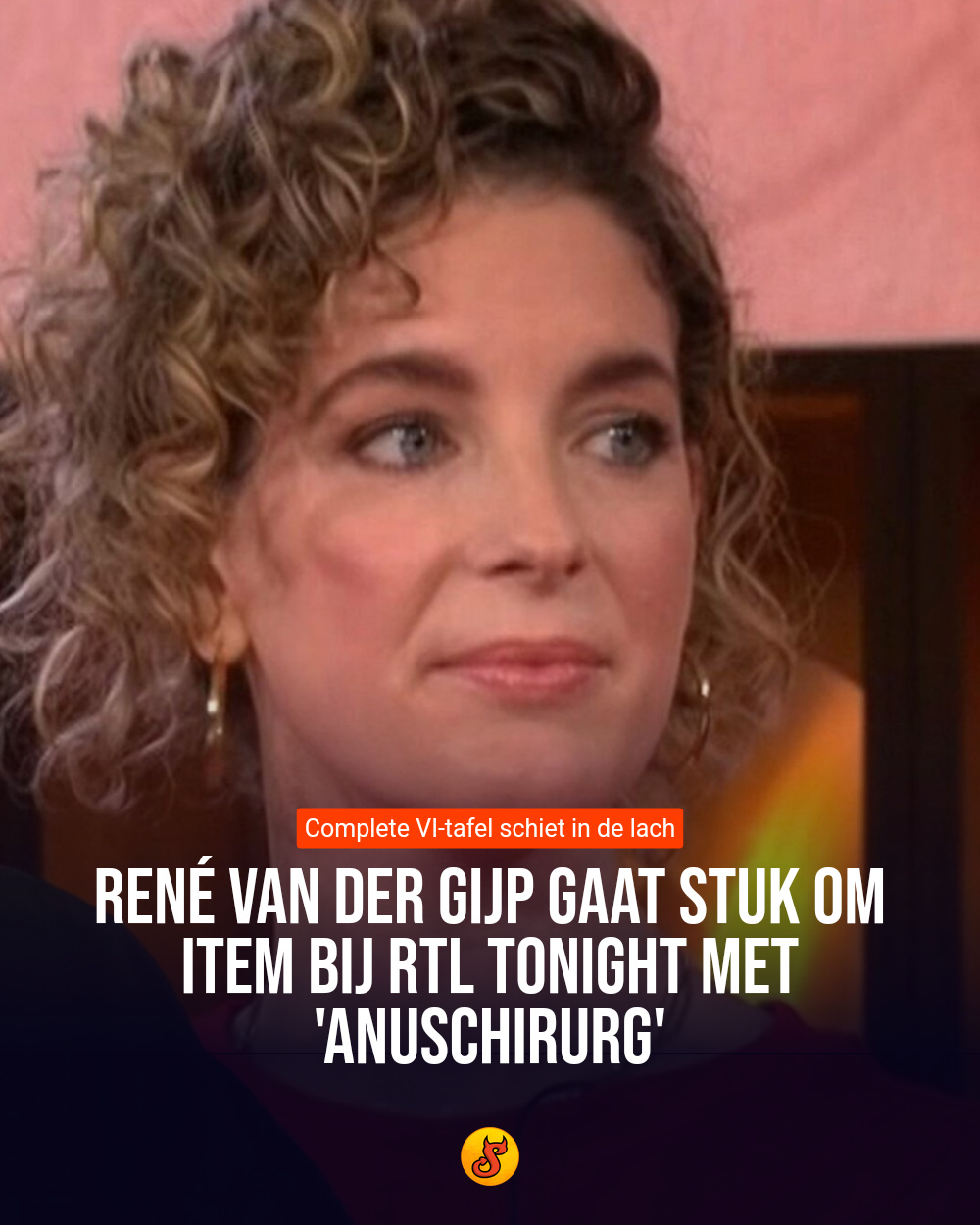 René van der Gijp gaat stuk om item bij RTL Tonight met 'anuschirurg'