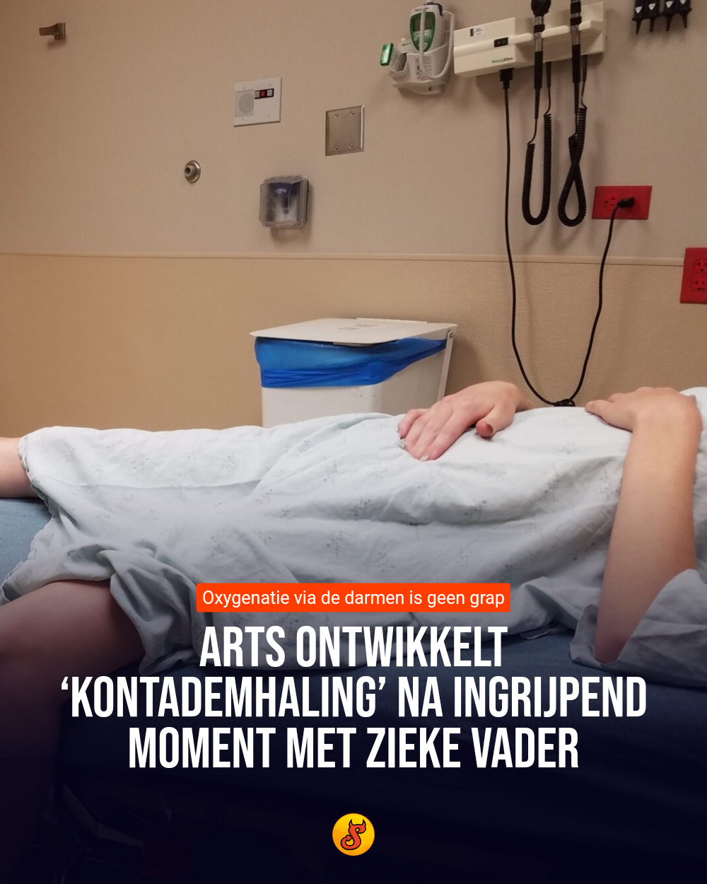 Arts ontwikkelt ‘kontademhaling’ na ingrijpend moment met zieke vader