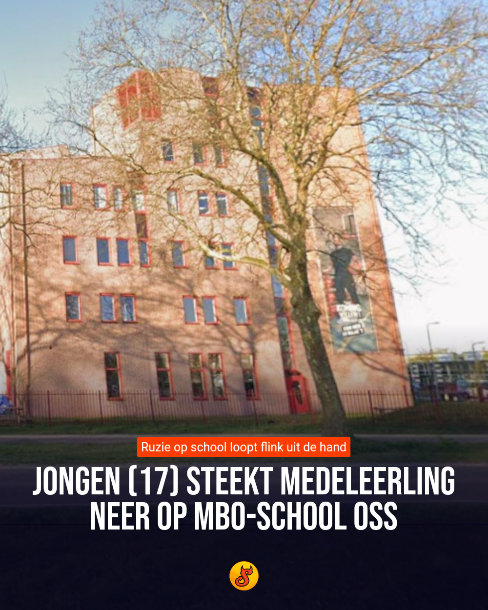 Jongen (17) steekt medeleerling neer op mbo-school Oss