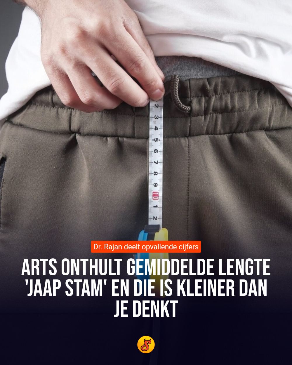Arts onthult gemiddelde lengte 'Jaap Stam' en die is kleiner dan je denkt