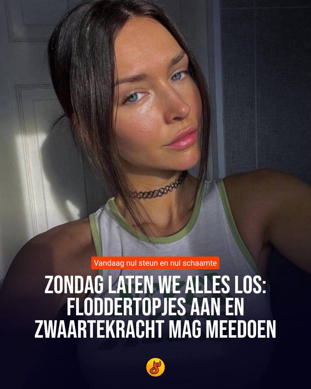 Zondag laten we alles los: Floddertopjes aan en zwaartekracht mag meedoen