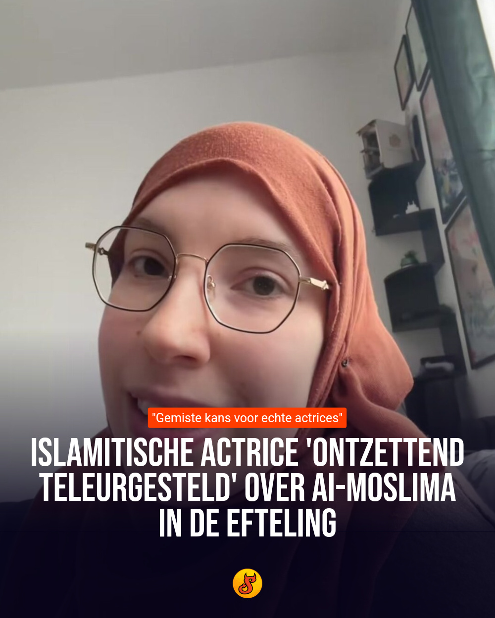 Islamitische actrice 'ontzettend teleurgesteld' over AI-moslima in de Efteling