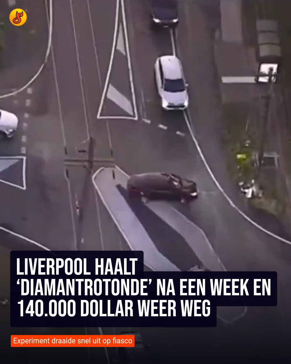 Liverpool haalt ‘diamantrotonde’ na een week en 140.000 dollar weer weg