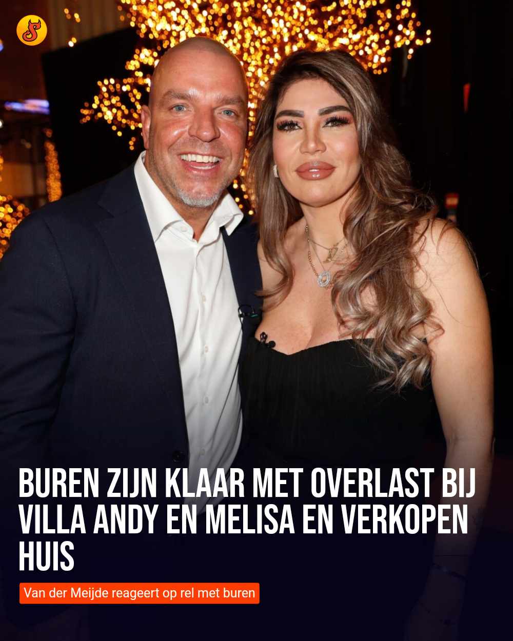 Buren zijn klaar met overlast bij villa Andy en Melisa en verkopen huis