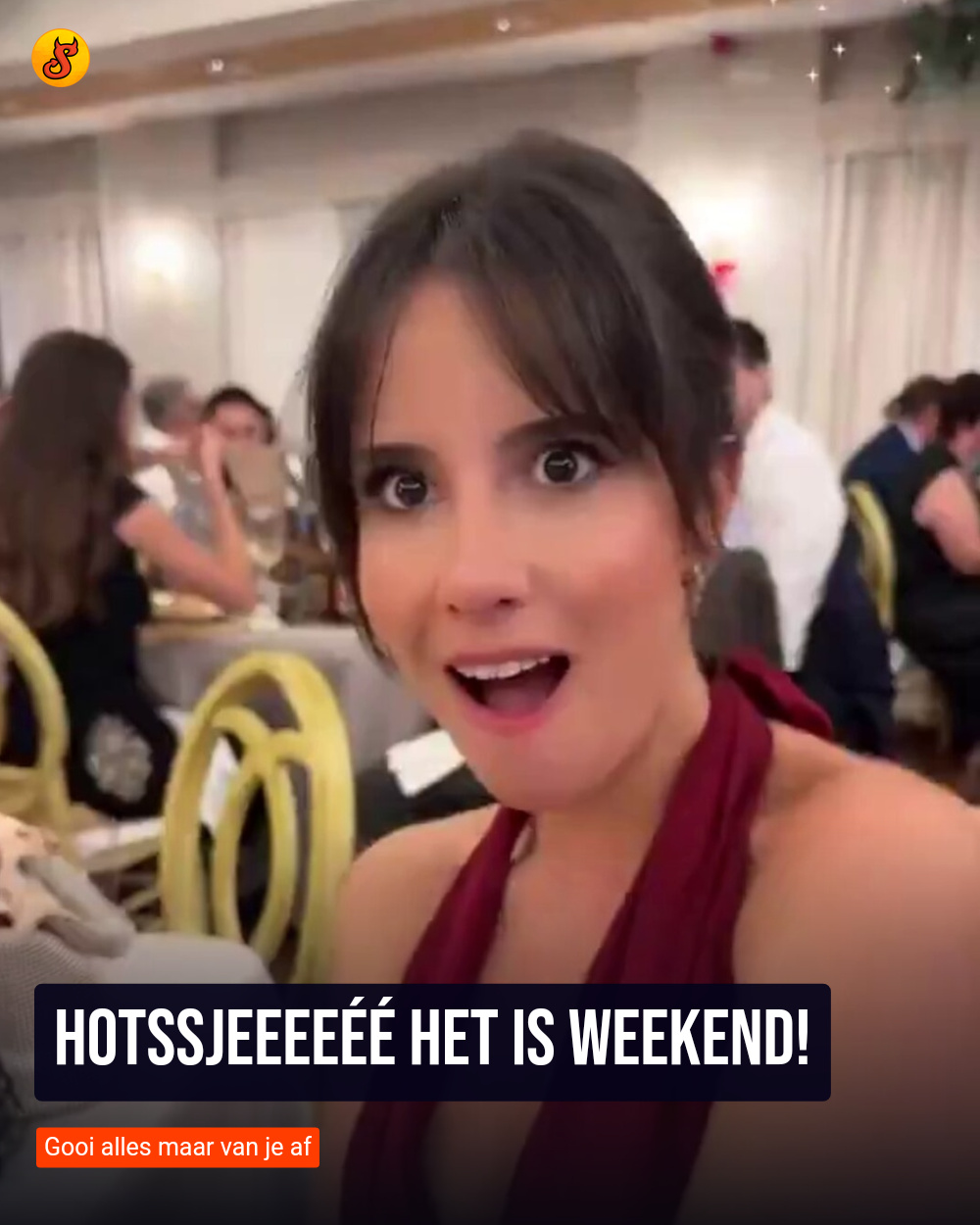 Hotssjeeeeéé het is weekend!