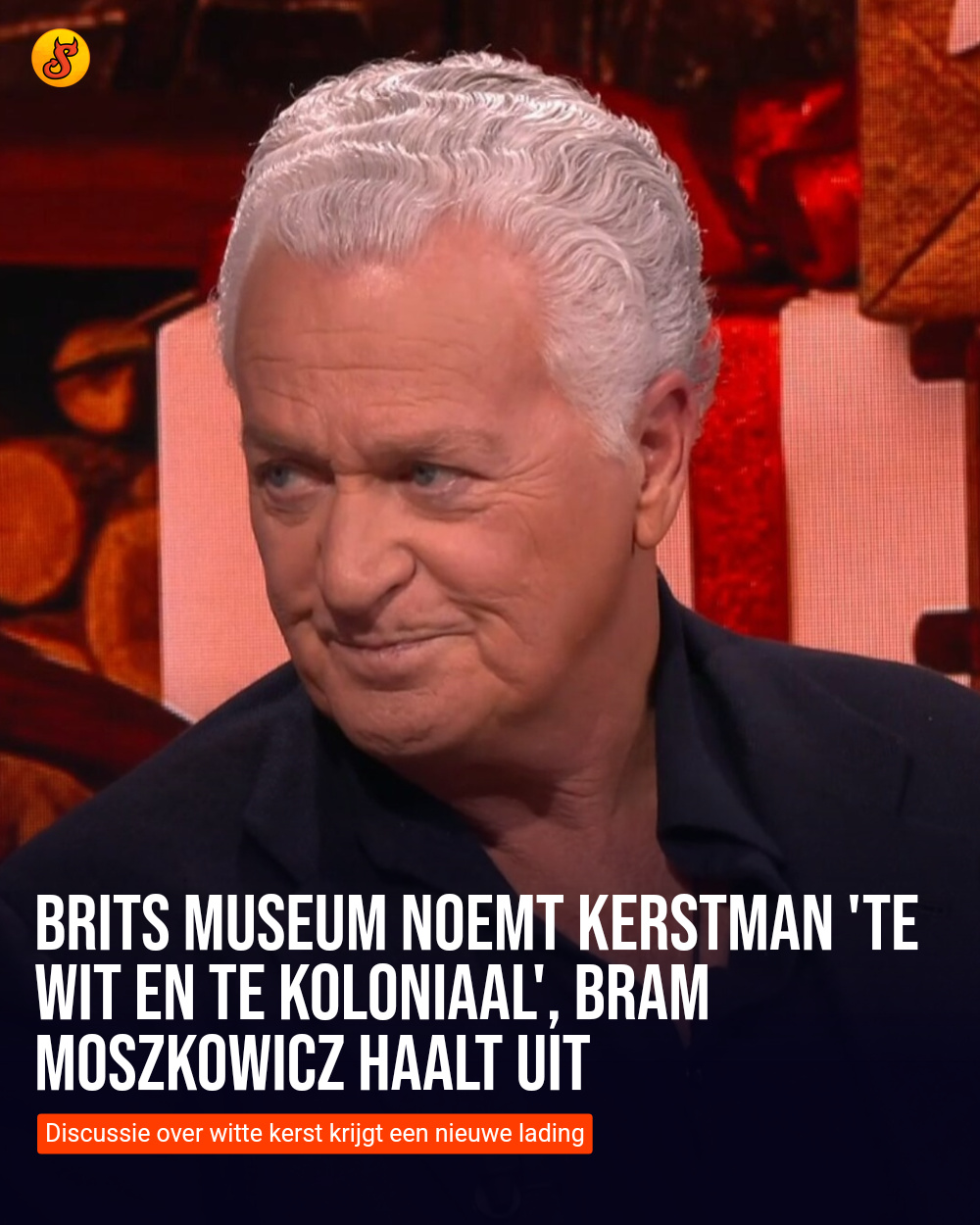 Brits museum noemt Kerstman 'te wit en te koloniaal', Bram Moszkowicz haalt uit
