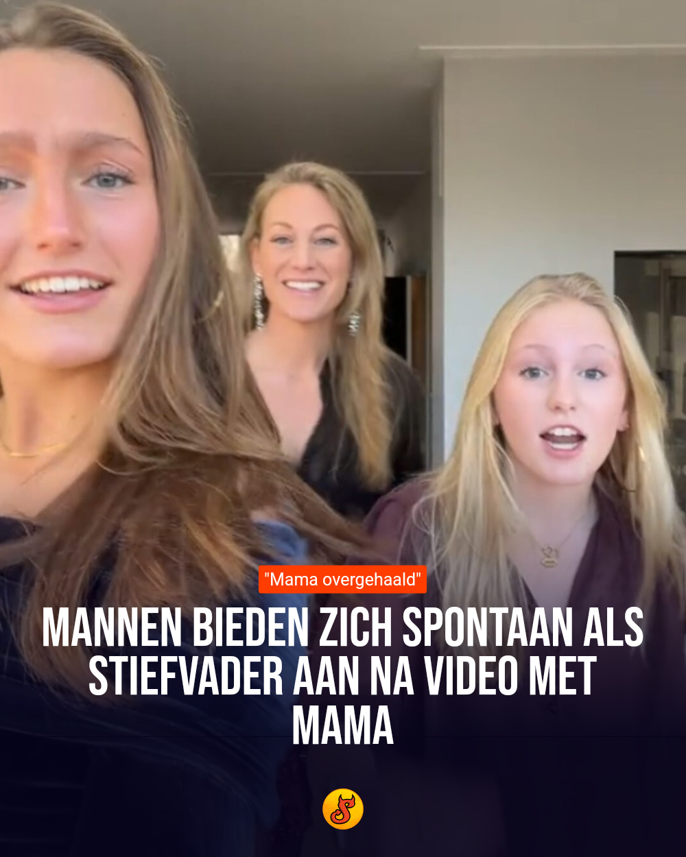 Mannen bieden zich spontaan als stiefvader aan na video met mama