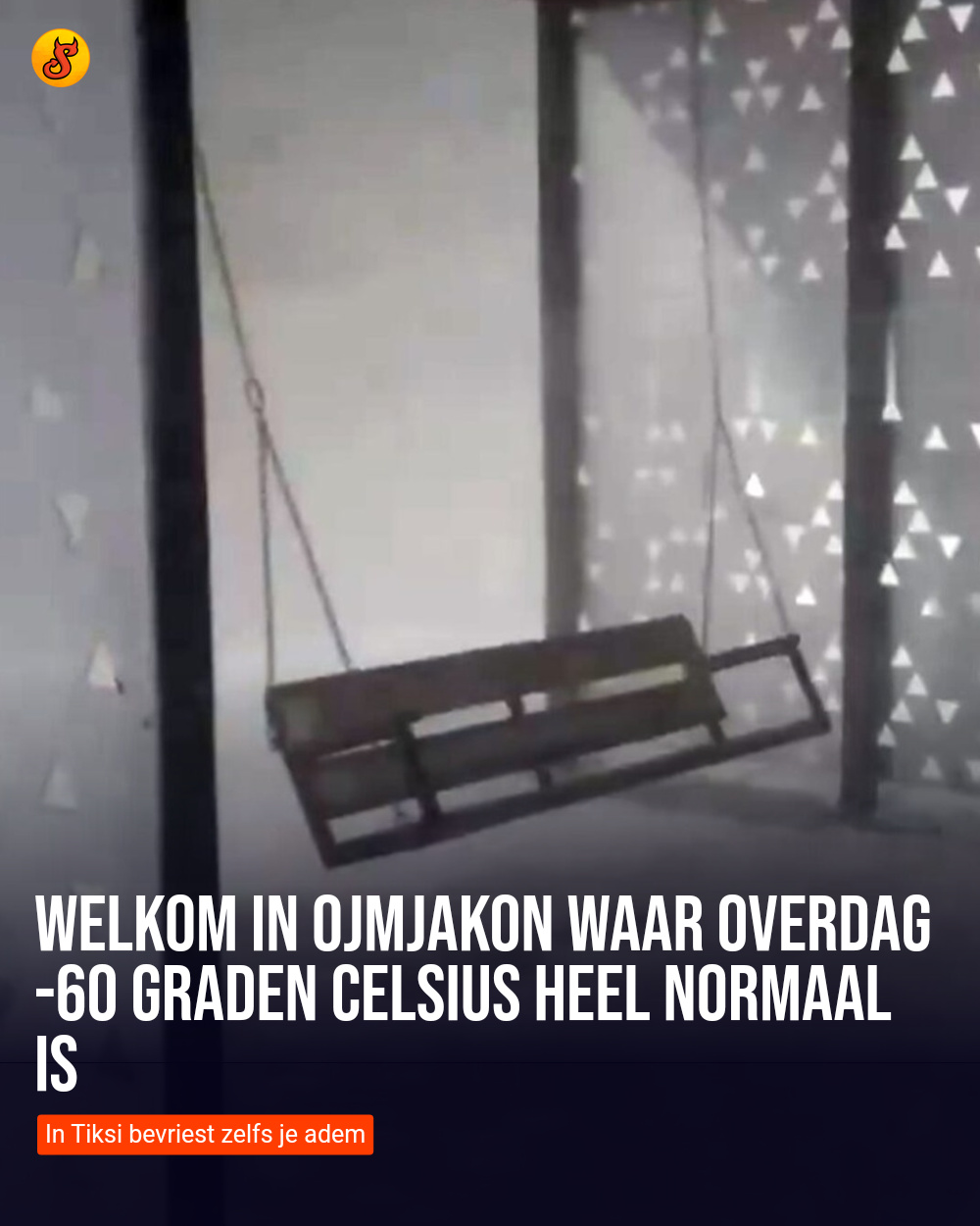 Welkom in Ojmjakon waar overdag -60 graden Celsius heel normaal is