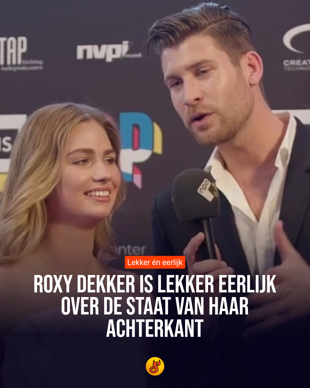 Roxy Dekker is lekker eerlijk over de staat van haar achterkant
