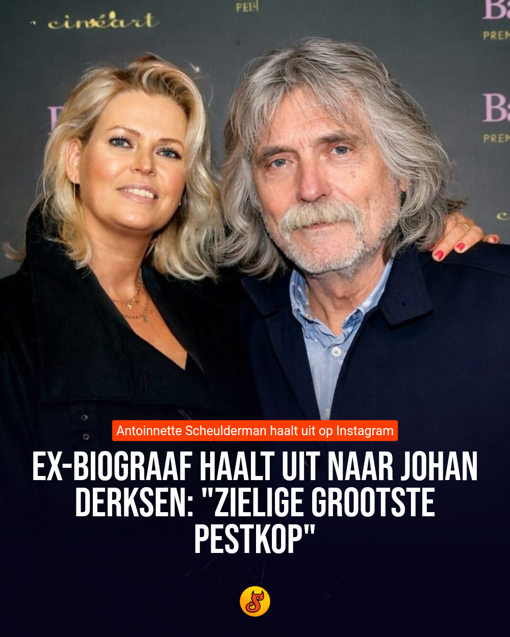 Ex-biograaf haalt uit naar Johan Derksen: "Zielige grootste pestkop"