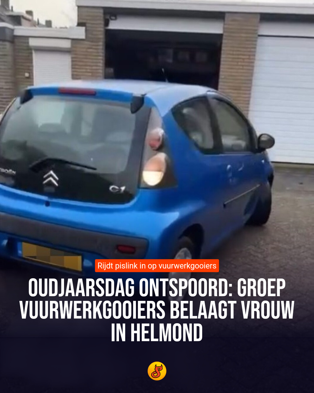 Oudjaarsdag ontspoord: Groep vuurwerkgooiers belaagt vrouw in Helmond