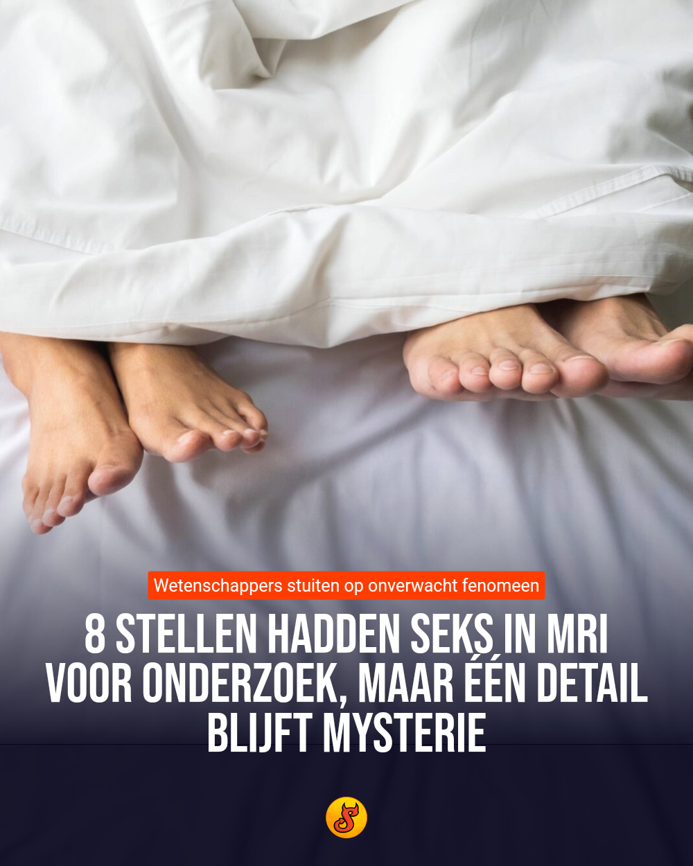 8 stellen hadden seks in MRI voor onderzoek, maar één detail blijft mysterie
