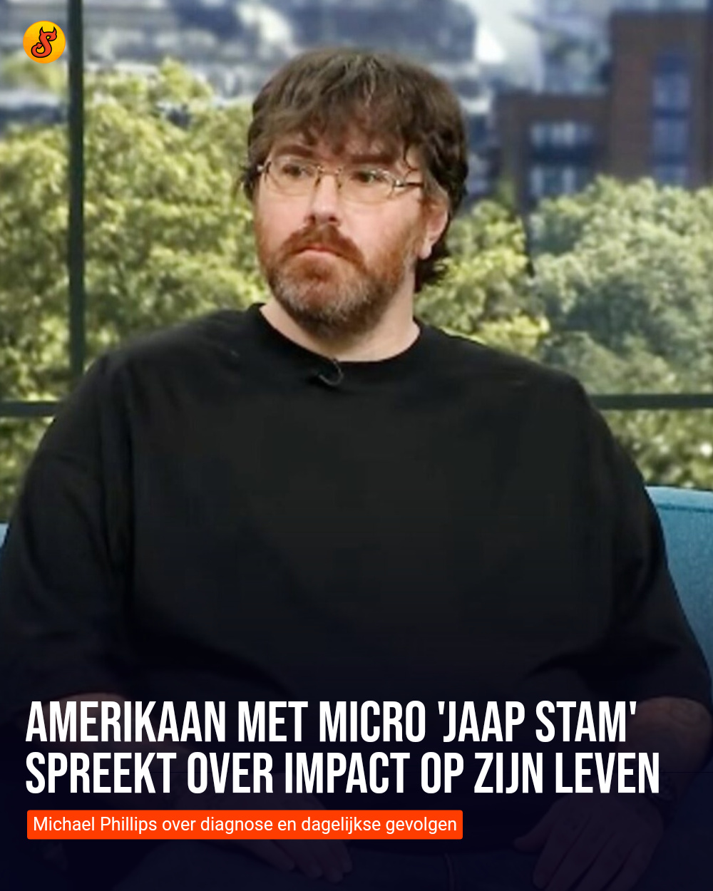 Amerikaan met micro 'Jaap Stam' spreekt over impact op zijn leven