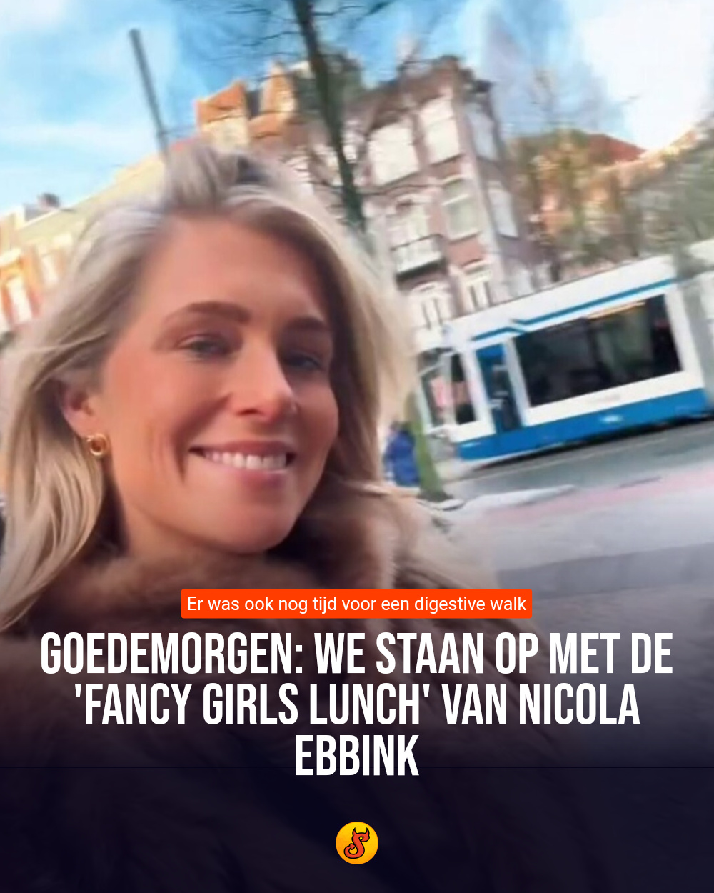 Goedemorgen: We staan op met de 'fancy girls lunch' van Nicola Ebbink