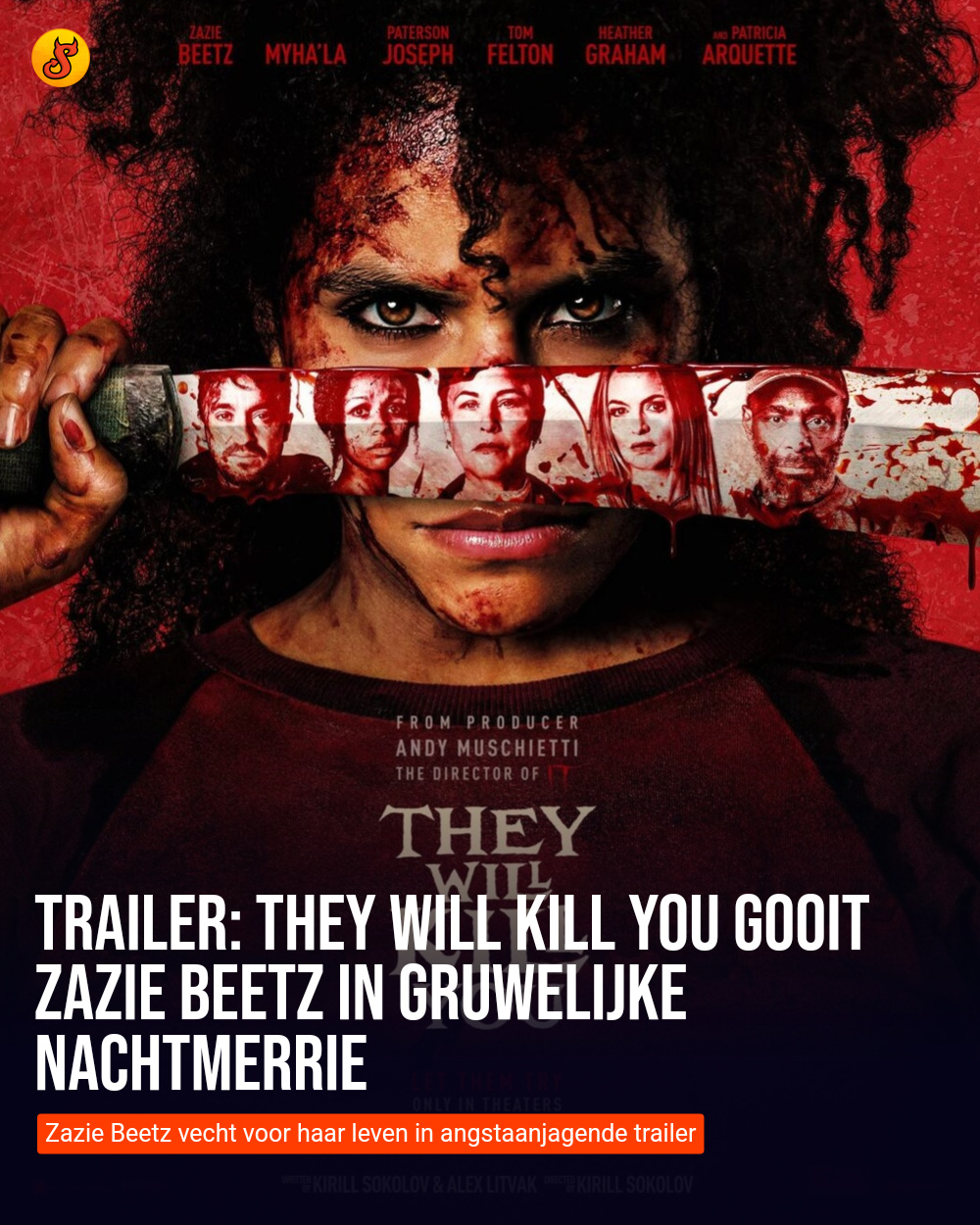 Trailer: They Will Kill You gooit Zazie Beetz in gruwelijke nachtmerrie