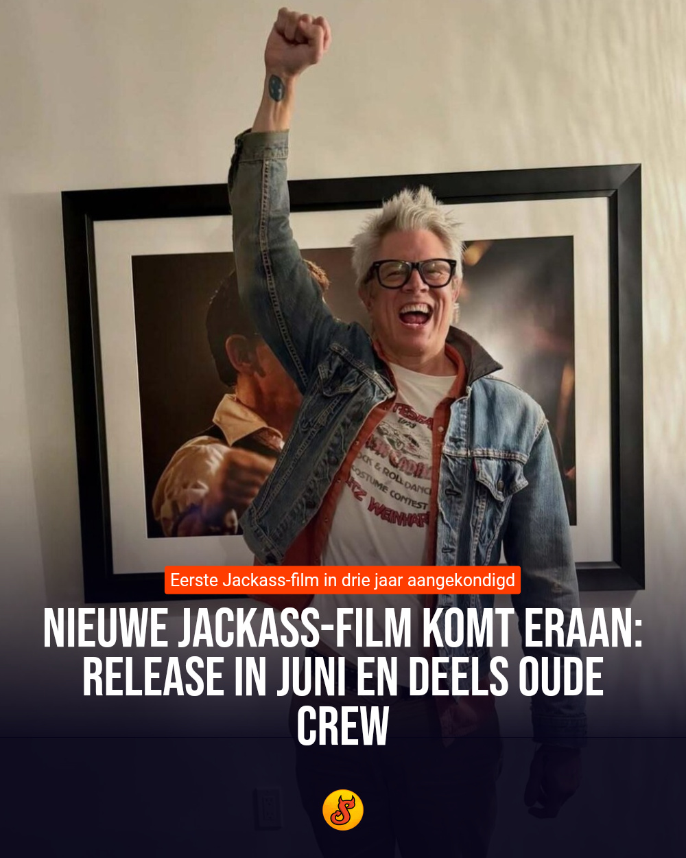 Nieuwe Jackass-film komt eraan: release in juni en deels oude crew
