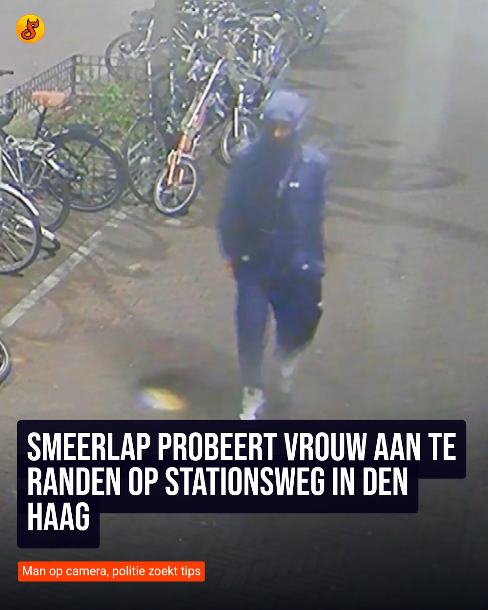 Smeerlap probeert vrouw aan te randen op Stationsweg in Den Haag