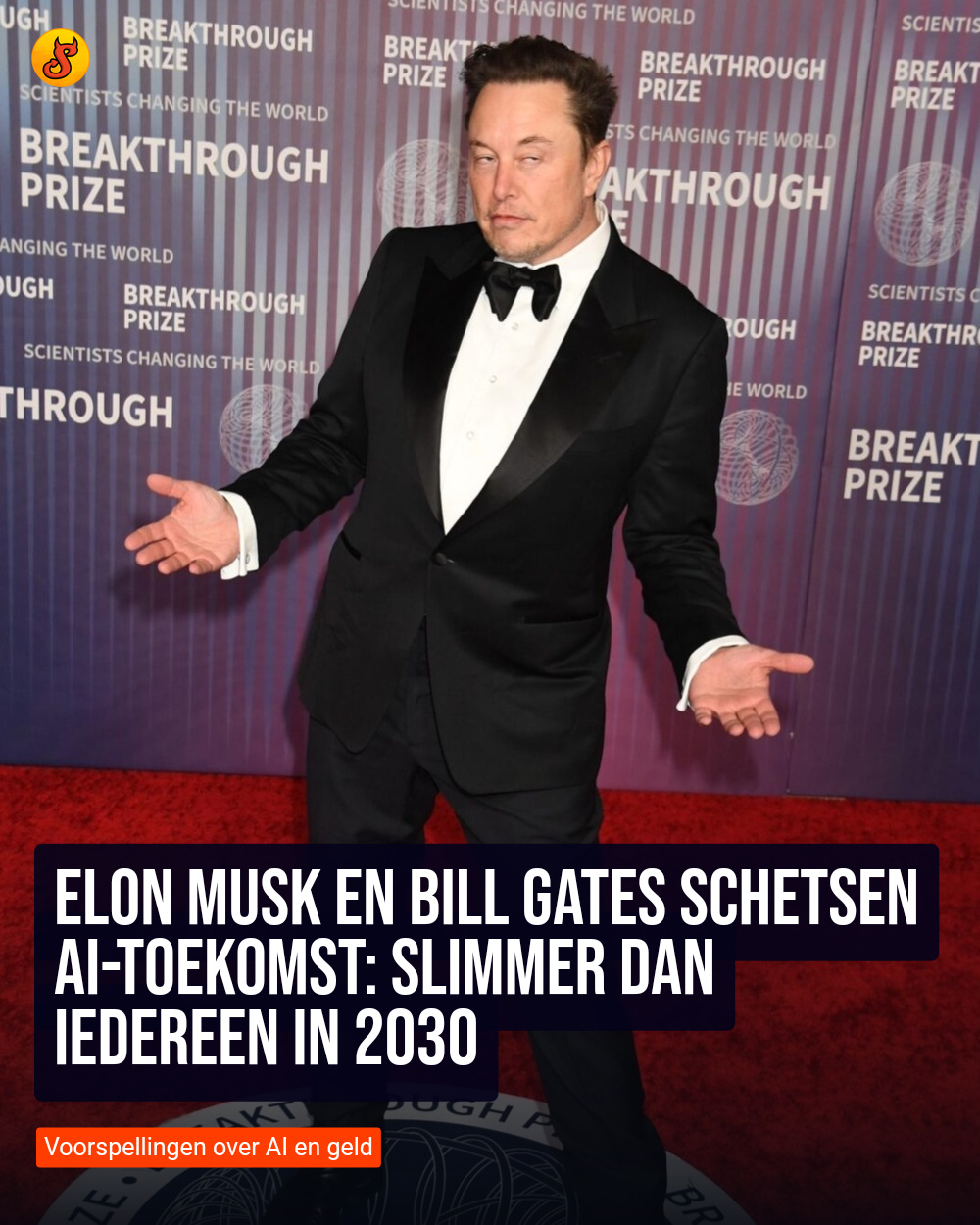 Elon Musk en Bill Gates schetsen AI-toekomst: Slimmer dan iedereen in 2030