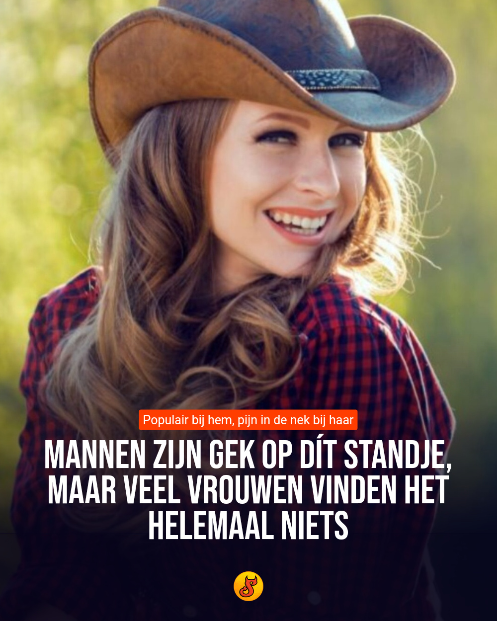 Mannen zijn gek op dít standje, maar veel vrouwen vinden het helemaal niets
