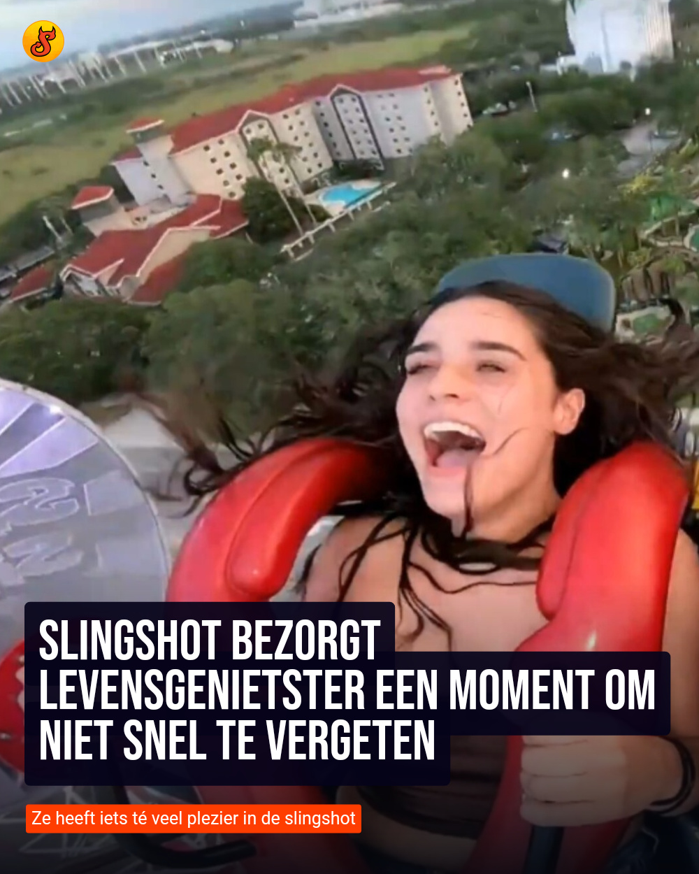 Slingshot bezorgt levensgenietster een moment om niet snel te vergeten