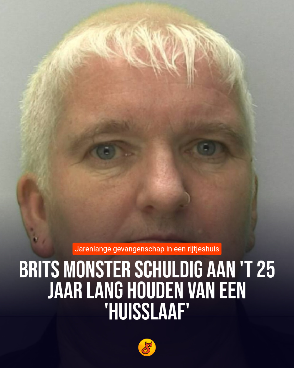 Brits monster schuldig aan 't 25 jaar lang houden van een 'huisslaaf'