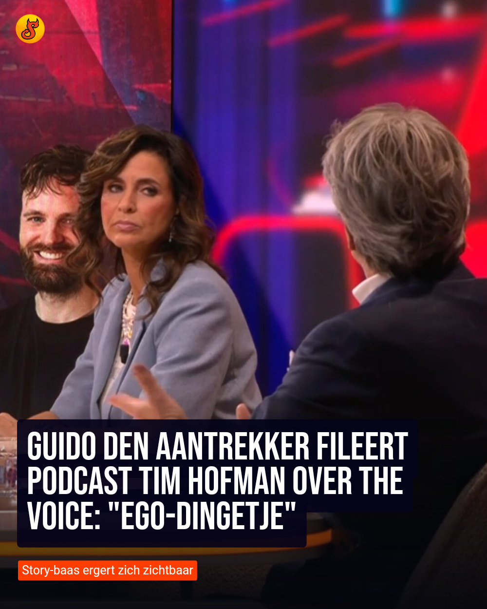 Guido den Aantrekker fileert podcast Tim Hofman over The Voice: "ego-dingetje"