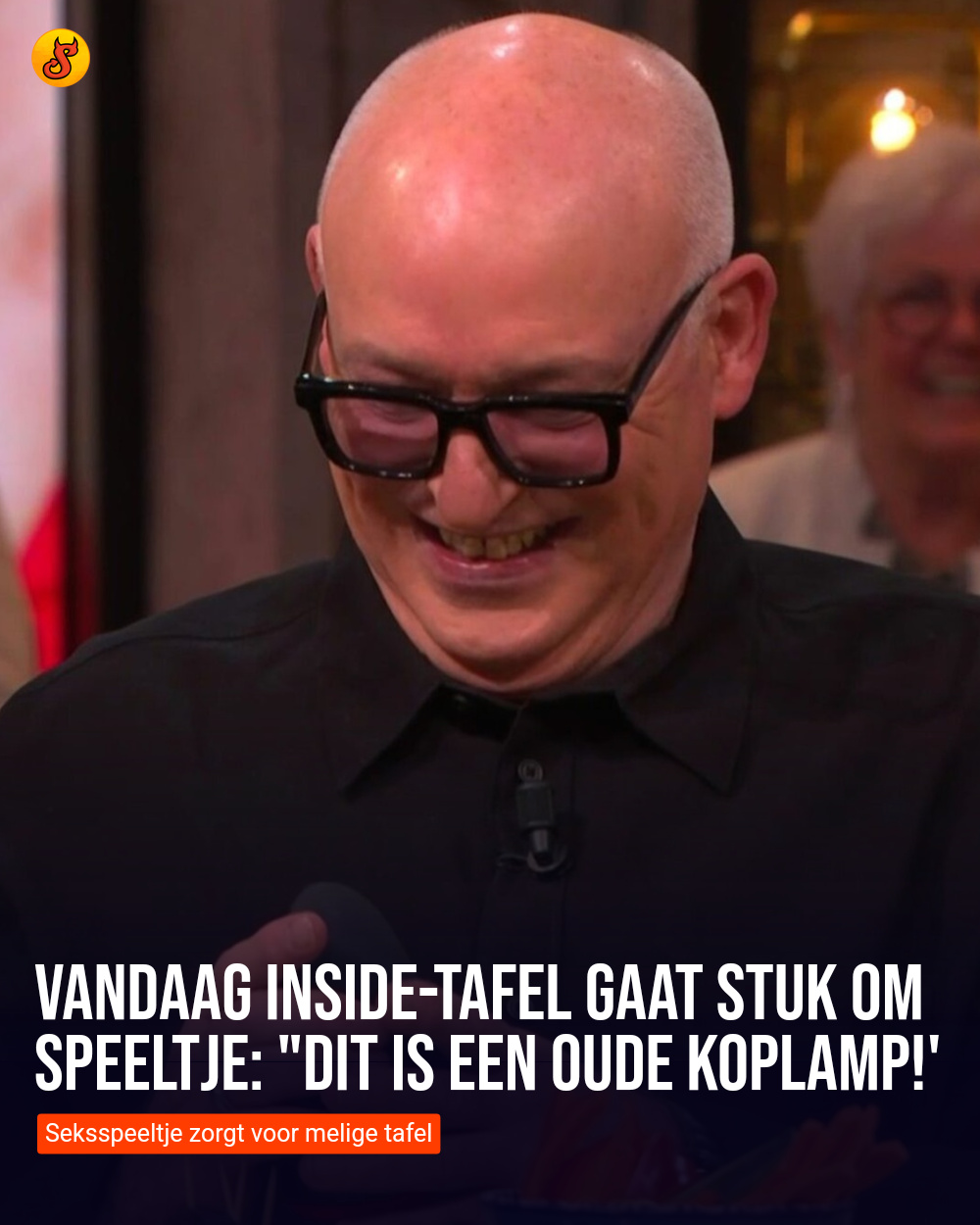 Vandaag Inside-tafel gaat stuk om speeltje: "Dit is een oude koplamp!'