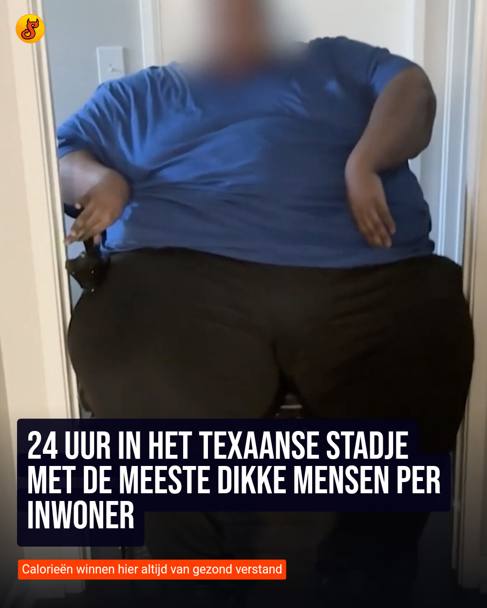 24 uur in het Texaanse stadje met de meeste dikke mensen per inwoner