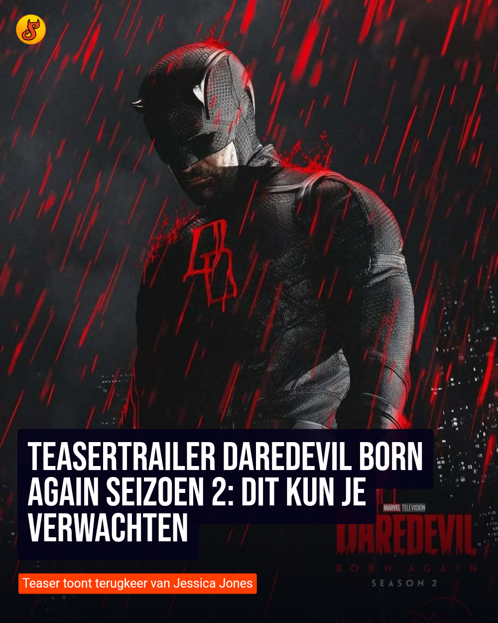 Teasertrailer Daredevil Born Again seizoen 2: dit kun je verwachten