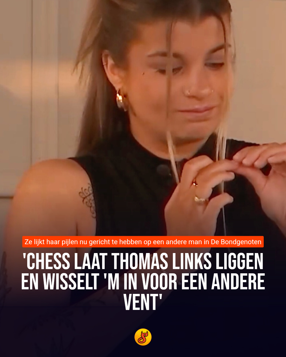 'Chess laat Thomas links liggen en wisselt 'm in voor een andere vent'