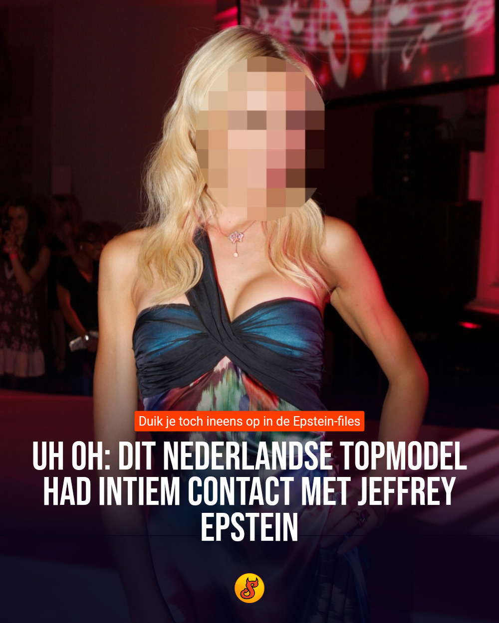 Uh oh: Dit Nederlandse topmodel had intiem contact met Jeffrey Epstein