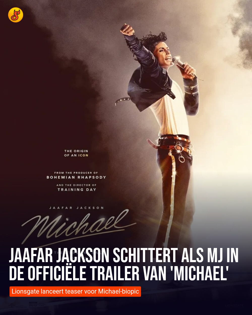 Jaafar Jackson schittert als MJ in de officiële trailer van 'Michael'