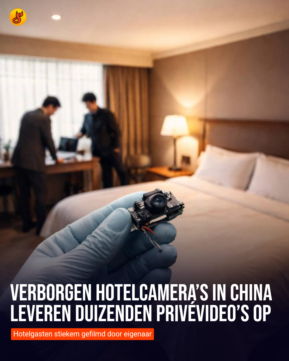Verborgen hotelcamera’s in China leveren duizenden privévideo’s op