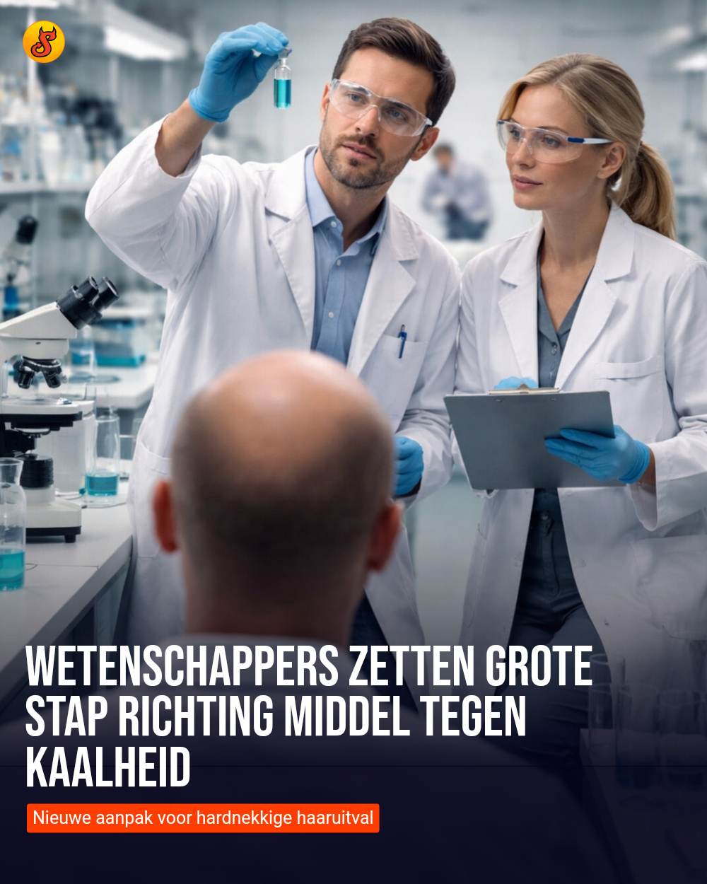 Wetenschappers zetten grote stap richting middel tegen kaalheid