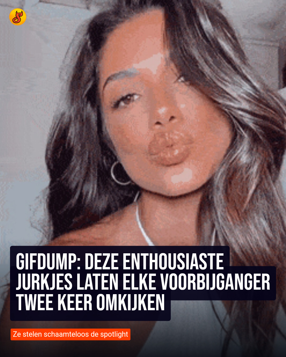 Gifdump: Deze enthousiaste jurkjes laten elke voorbijganger twee keer omkijken