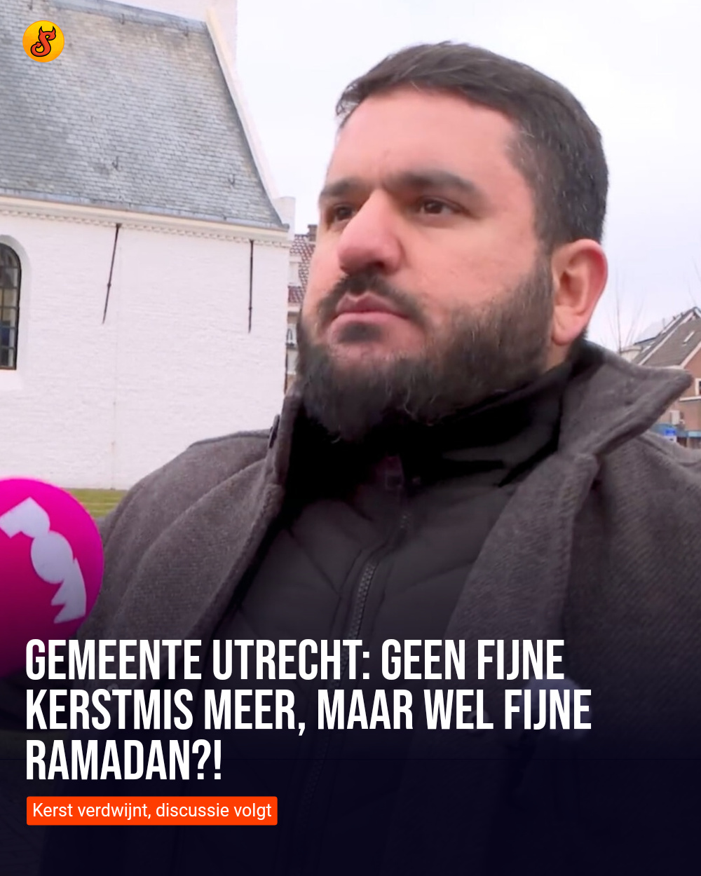 Gemeente Utrecht: Geen fijne Kerstmis meer, maar wel fijne Ramadan?!