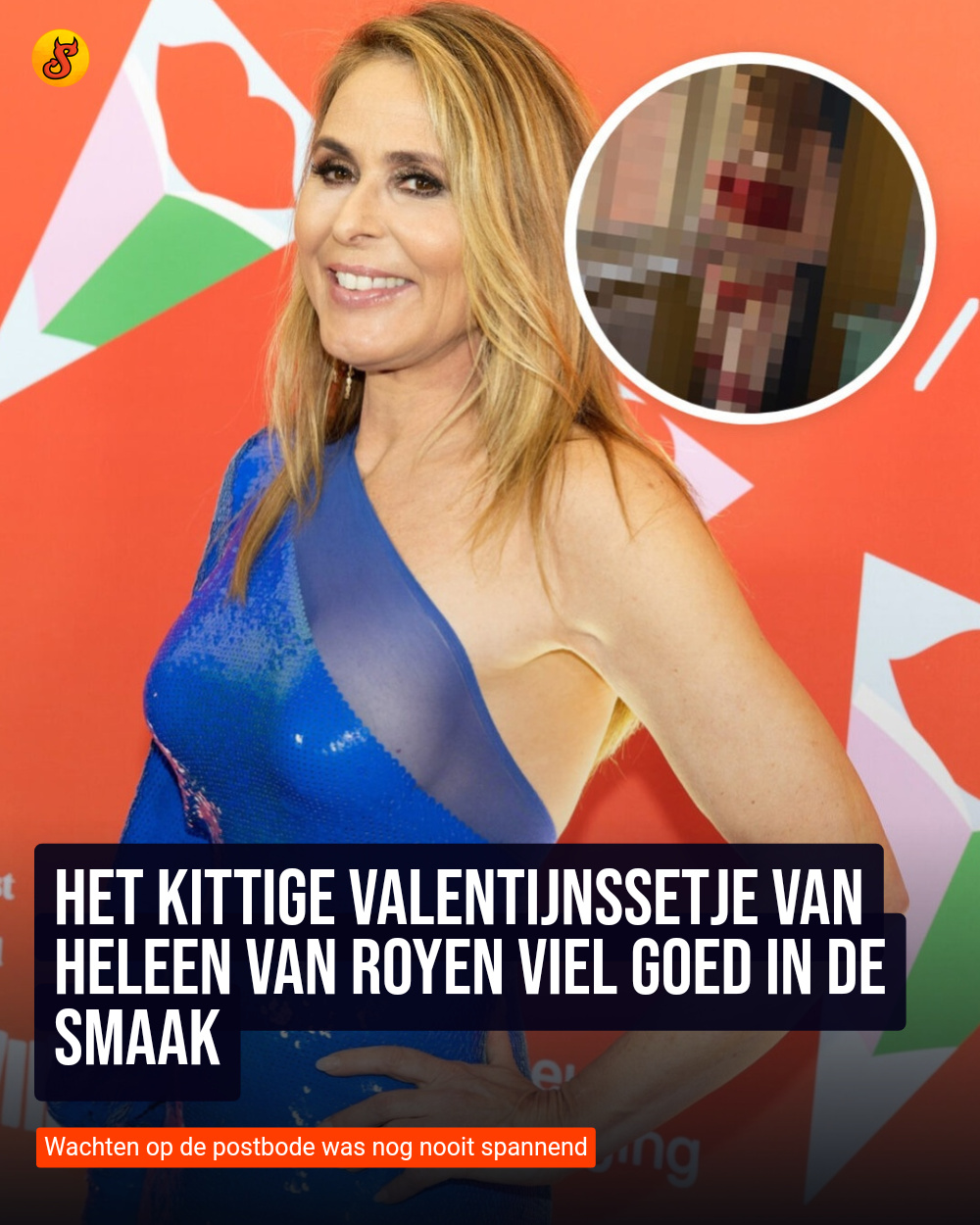 Het kittige Valentijnssetje van Heleen van Royen viel goed in de smaak