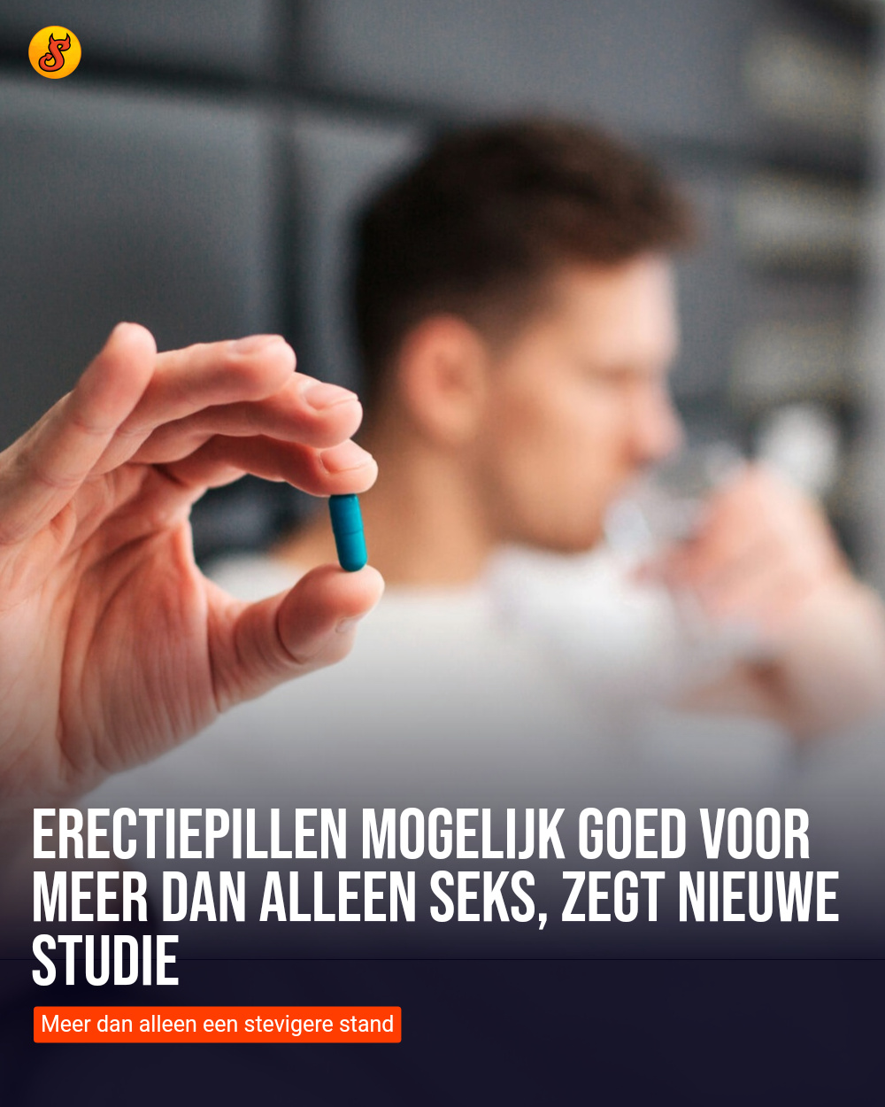 Erectiepillen mogelijk goed voor meer dan alleen seks, zegt nieuwe studie