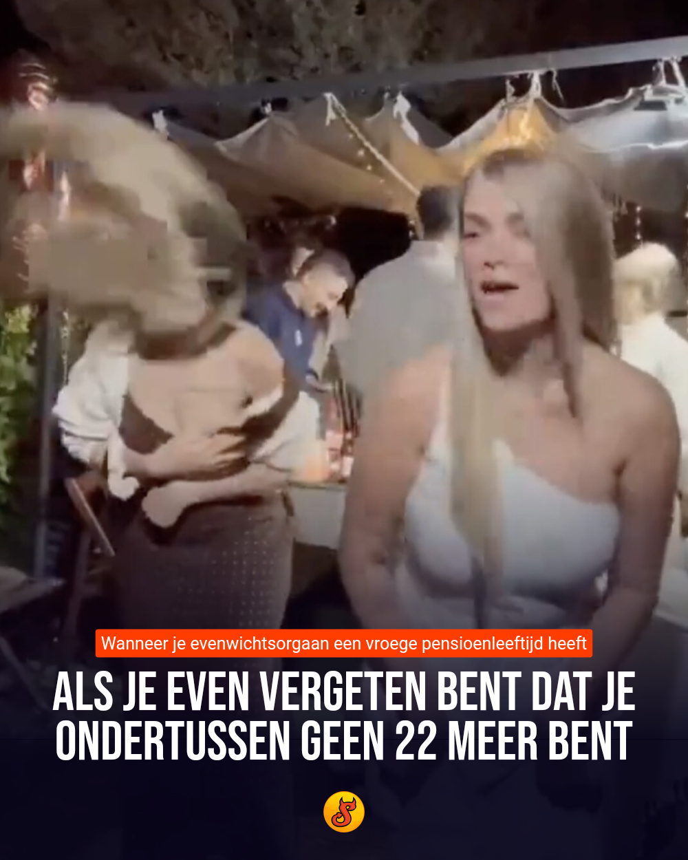 Als je even vergeten bent dat je ondertussen geen 22 meer bent