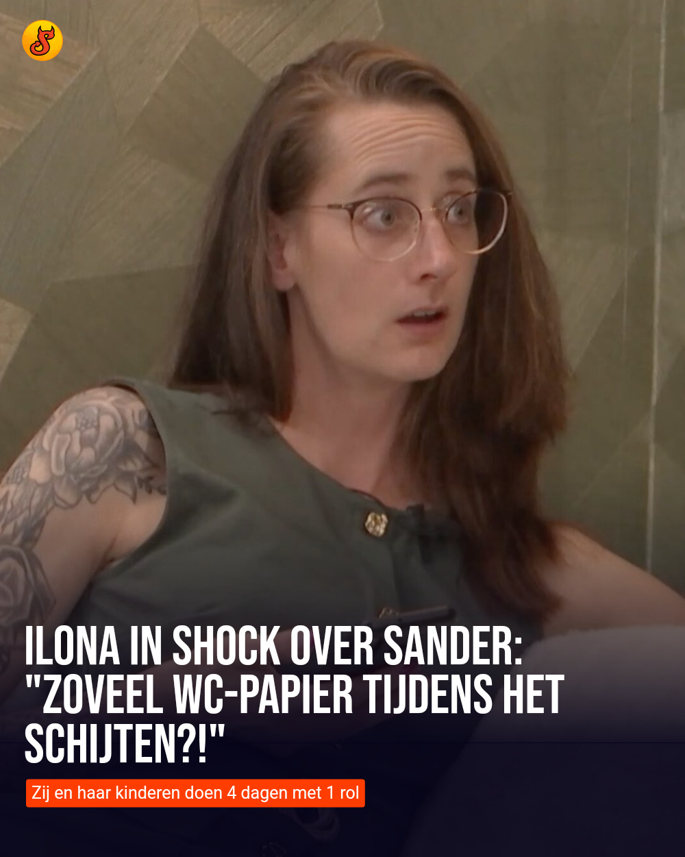 Ilona in shock over Sander: "Zoveel wc-papier tijdens het schijten?!"