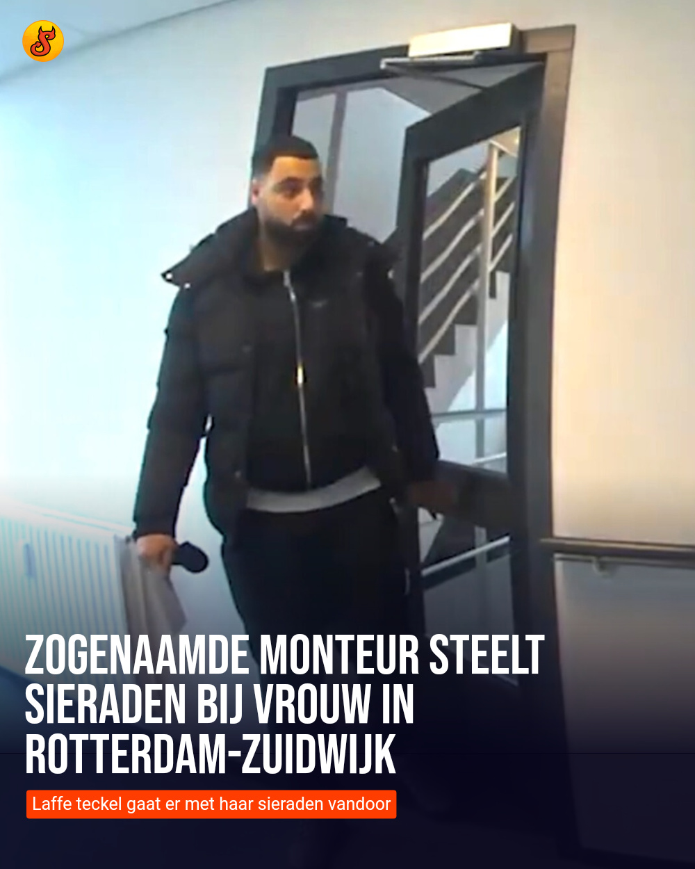 Zogenaamde monteur steelt sieraden bij vrouw in Rotterdam-Zuidwijk